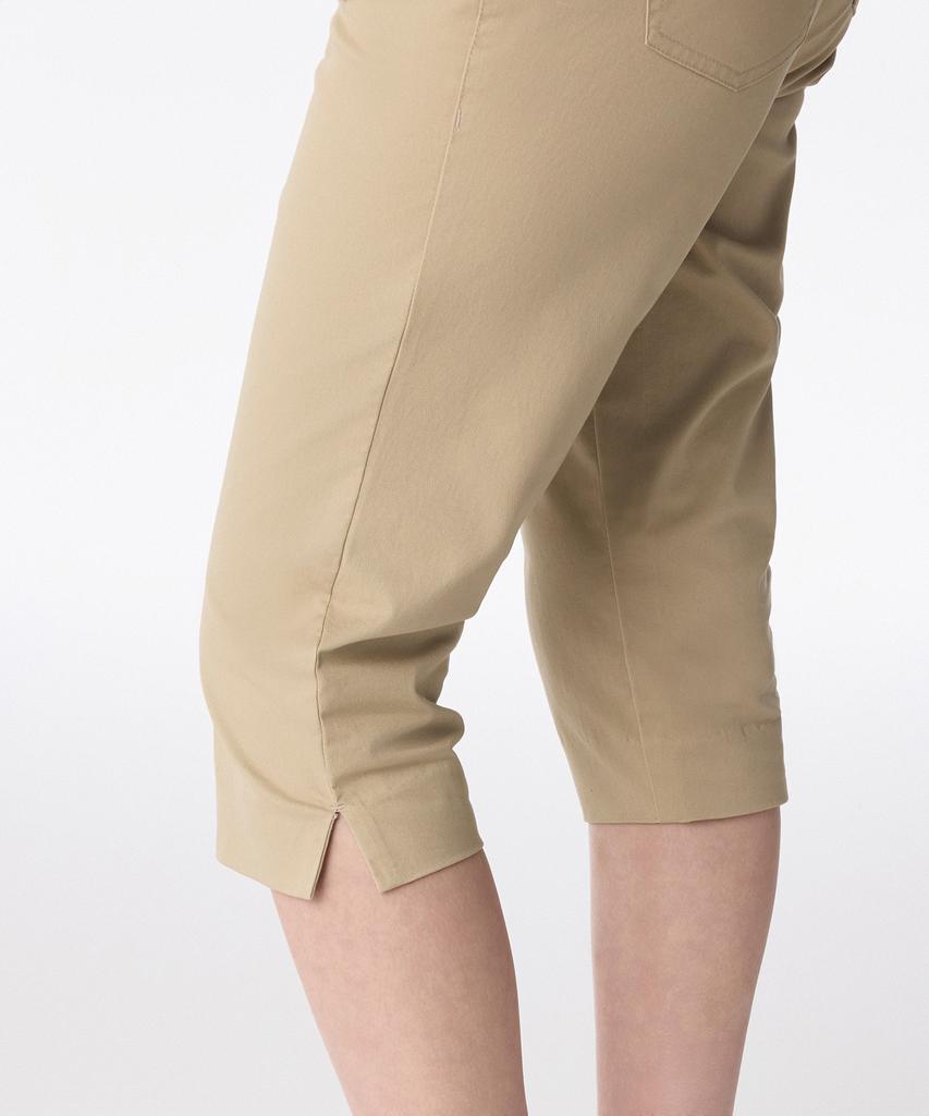 MUSINSA STANDARD WOMAN Women'S Cotton Capri Pants [Beige]