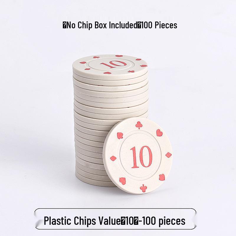 Texas Hold'em & Mahjong Spielchips: Spezielles Münzset für Cardrooms