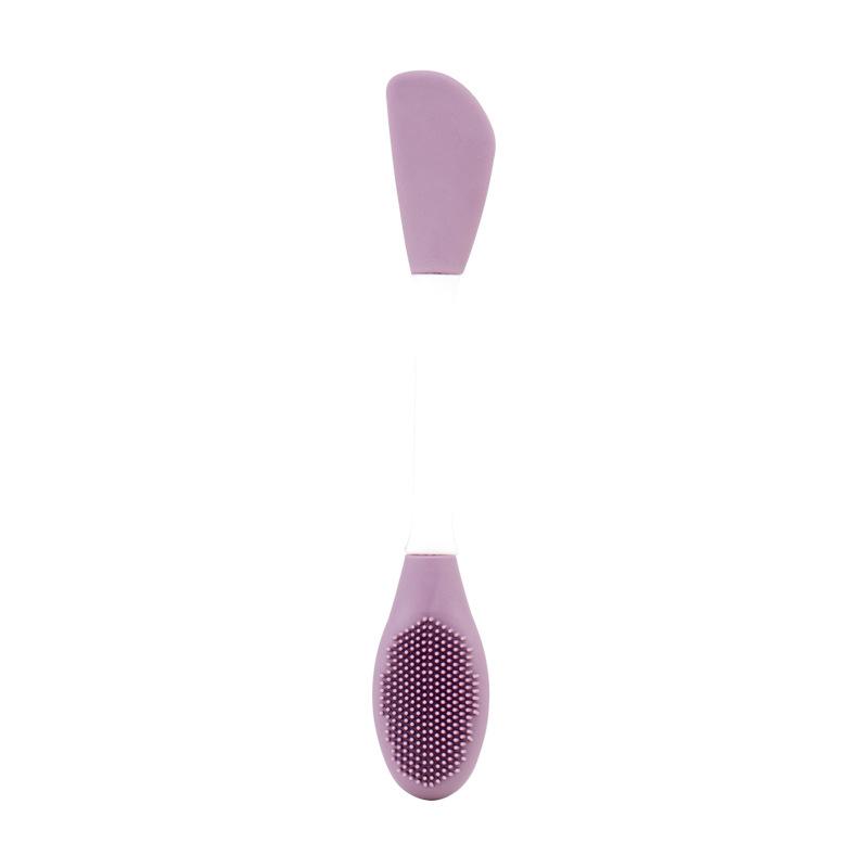 Dual-Head Silicone Mud Mask Brush and Face Cleaning Tool