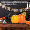 Artificial Pumpkins Halloween Decorations for Fall Thanksgiving Table Centerpiece and Kitchen