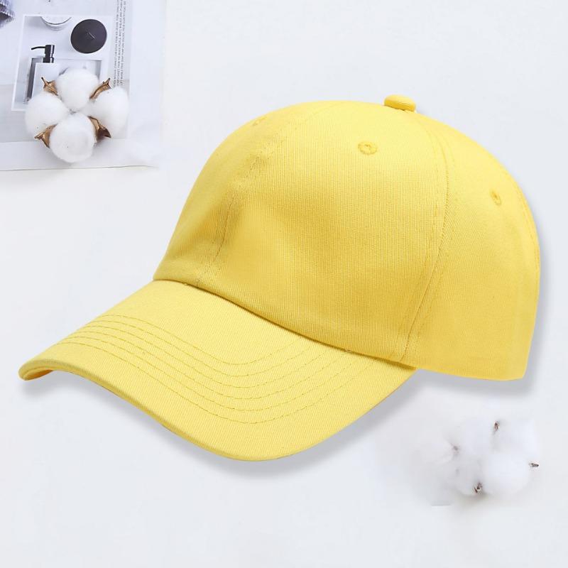 Soft top baseball hat Versatile sunscreen women's and men's caps Small batch printing embroidery