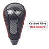 For Lexus IS250 IS350 ISC 2006-2013 Automatic Transmission Carbon Fiber Car Gear Shift Stick Knob Shifter Handle PTR51-53080