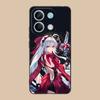 Wuthering Waves Carlotta Phone Case for Xiaomi POCO M6 M5 M4 M3 X7 X6 X5 X4 X3 F6 F5 F4 Pro GT 5G Black Cellphones Smart Cover