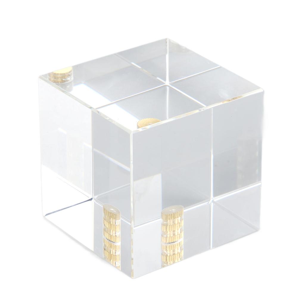 50mm Glass Cube Glass Magic Prism Cube Sun Catcher Photography Prism for Kids Science Office