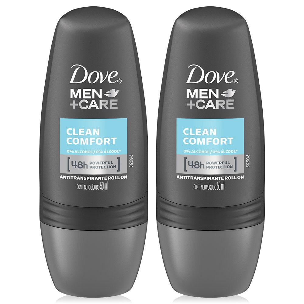 Dove Men Men's Deodorant Roll-On Comfort/Fresh 2 Types 50ml 2, 1