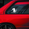 "I AM UNSTOPPABLE"Dinosaur stickers,For Car Door And Window Decoration Stickers Car Accessories decal