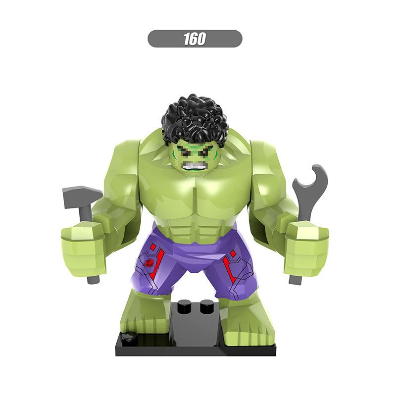 Xin Hong X160 Superhero Green Giant Kids  Educational Building Blocks Toy Set