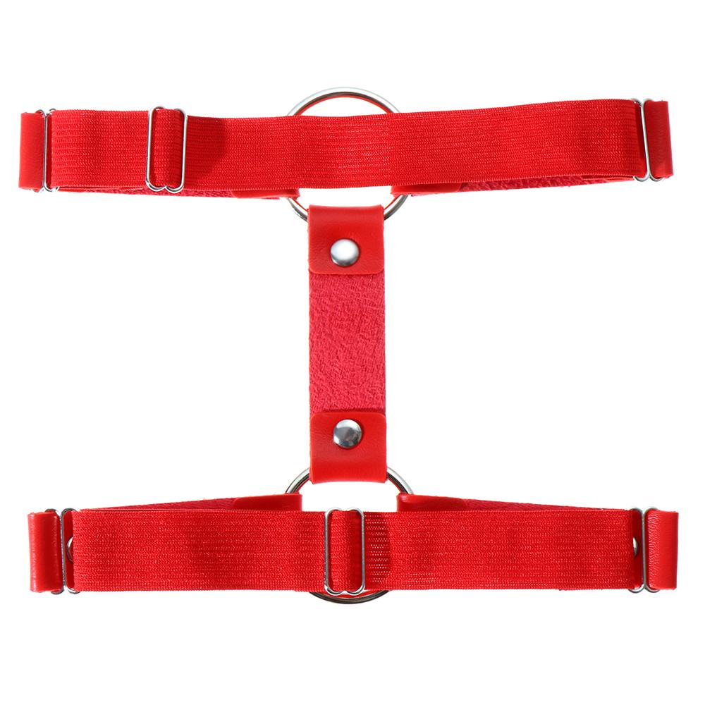 Elastice Leather Nightwear Leg Harness Garter Belt Gothic Garters Thigh Ring