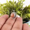 Peach Moonstone Gemstone Jewelry, 925 Sterling Silver Ring, Handmade Gorgeous Silver Ring, For Wedding Gift