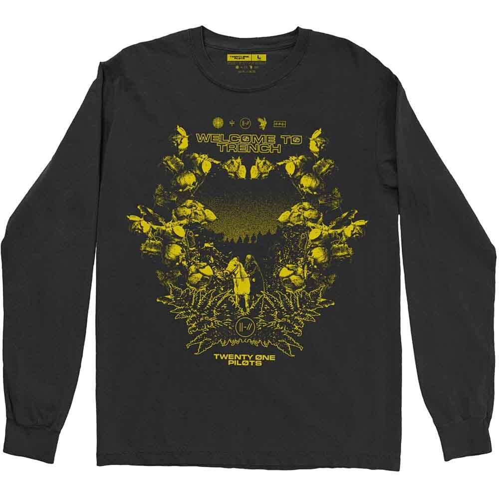 Twenty One Pilots Trench Scene L/S Shirt Black New Unisex T-Shirt XXXXL