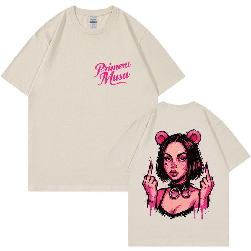 

Поп Летний Рэпер Омар Кортс Первая Муза Манга Прилив Мужская Футболка с Круглым Вырезом Эстетика Хип-хоп Оверсайз Повседневная Футболка 4XL