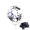 Transparent Sequined Latex Balloons for Parties and Weddings, 2.8g