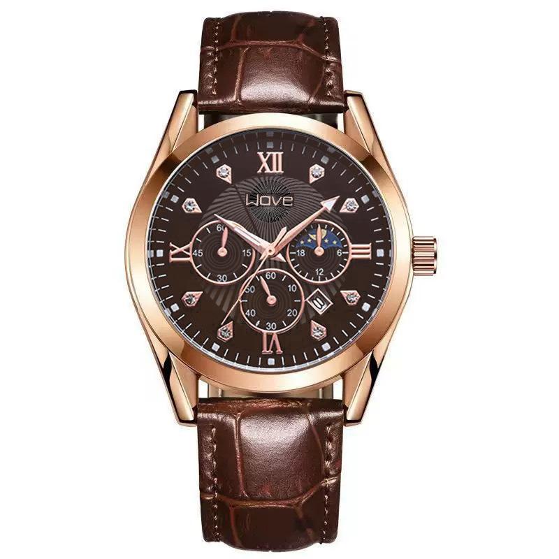 Quartz Watch Men S Luminous Calendar Casual Men S Watch Men S Watch Six-Pin