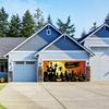 2D Haunted House Witch Backdrop for Halloween Outdoor Celebrations