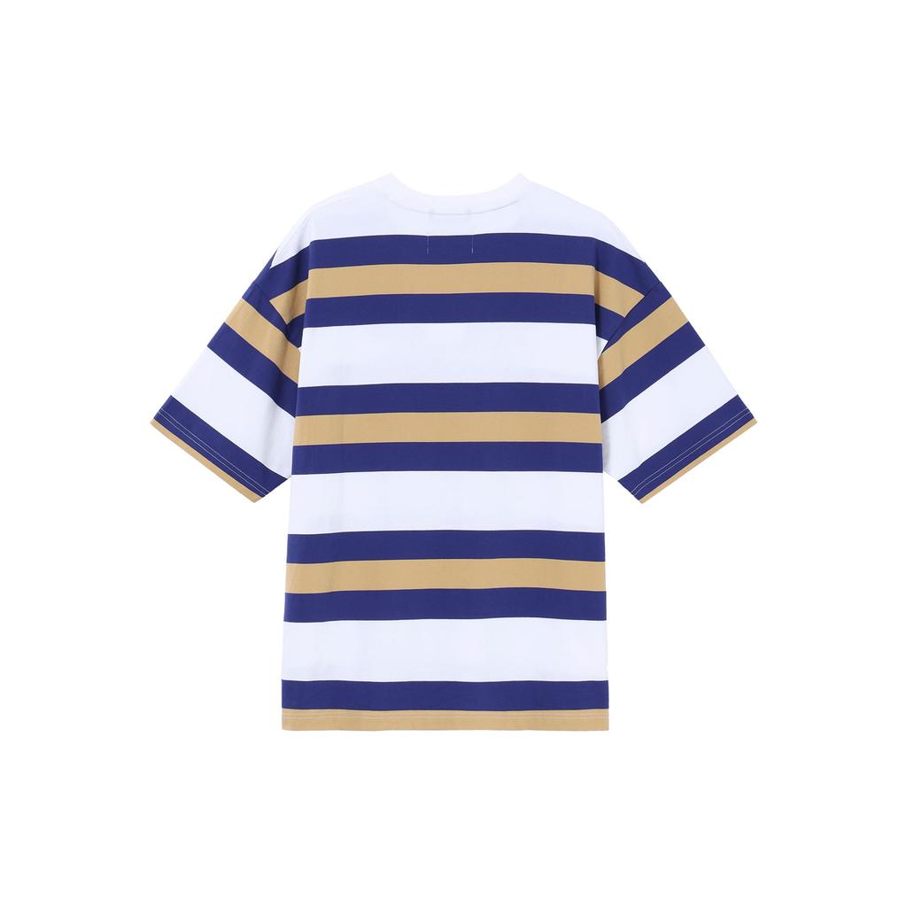 Jordan Striped Logo Crewneck Short Sleeve T-Shirt SS22 Men Tops Blue White DV6668-100