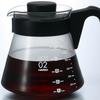 HARIO V60 Coffee Practical Capacity Made In Server, 700ml, Black, Japan, VCS-02B