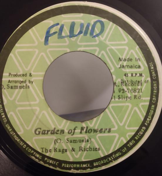 

7-дюймовая пластинка RAGS RICHES ORVILLE SAMUELS TH Garden Of Flowers NONE Superstar 1977 Ямайка Регги Ска Даб Б/у