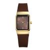 Square Watch Women Waterproof Silicone Strap Analog Display Simple Fashion Quartz Casual Business Fashion Accessory - Birthday Anniversary Christmas