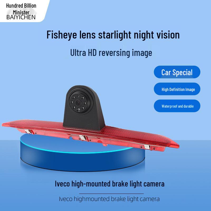 High-Mount Brake Light Camera for Ford Transit Rearview and Reversing