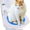 Cat Toilet Training Kit: Potty Train & Litter Box Mat