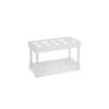 Qinghua J02306 Multifunctional 9-Hole Plastic Test Tube Rack for Chemistry Labs