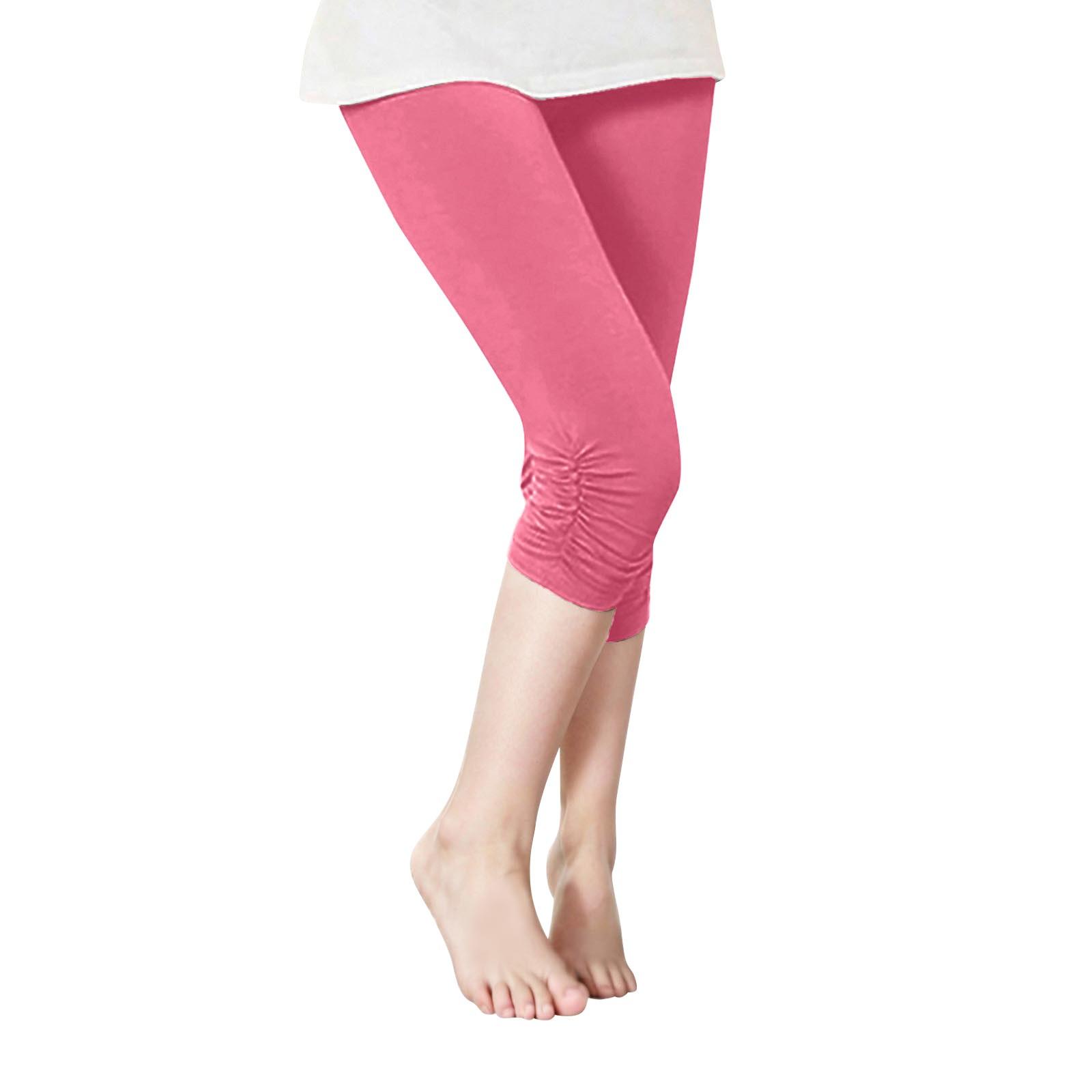 

Kids Solid Sport Leggings Textured Leggings For Girl 100