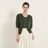 Bcbg Puff SleeVe V Neck Knit Cardigan B5f7k203