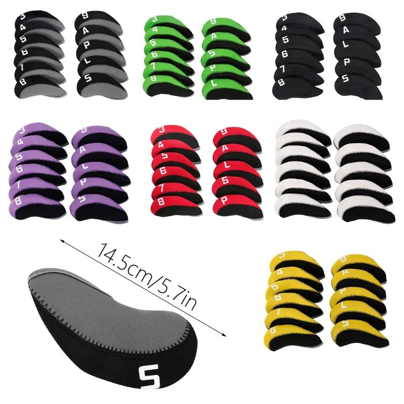 Golfs Driver Golfs Club Cover Iron Headcover, Golfs Mallet Putter Headcover Golfs Club Head Cover Golfs for Men Women