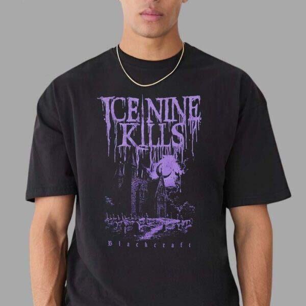 Ice Nine Kills X BlackCraft Haunted House Unisex T-Shirt Gift For Any Occasion XXXXL