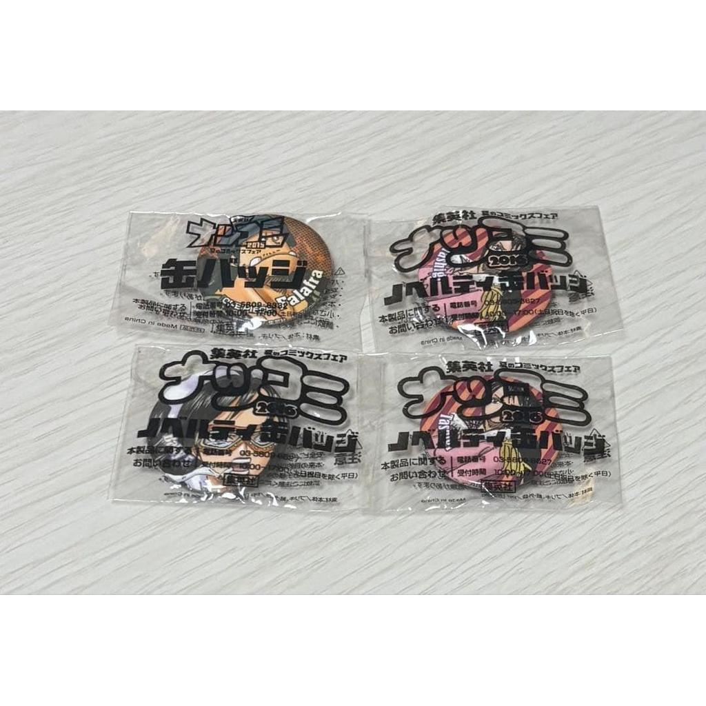 Natsukomi One Piece ONEPIECE can badge 4-piece set