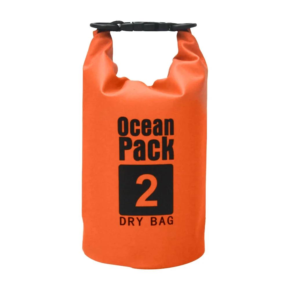 Borsa Impermeabile 2/3/5/10L Sacca Secca in PVC per Nautica Pesca Rafting Nuoto Galleggiamento Deriva Borsa Acqua Borsa Custodia da Campeggio