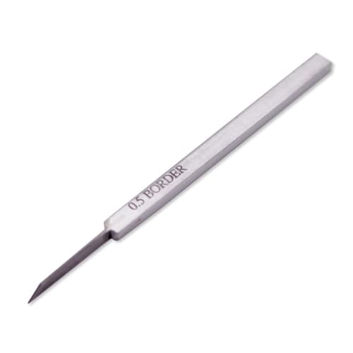 

GLCoar 0.15mm, 0.3mm, 0.5mm, 0.7mm, 1.0mm Tungsten Chisel for Engraving Lines and Adding Detail to Plastic Model Kits (Gunpla) (0.5mm)