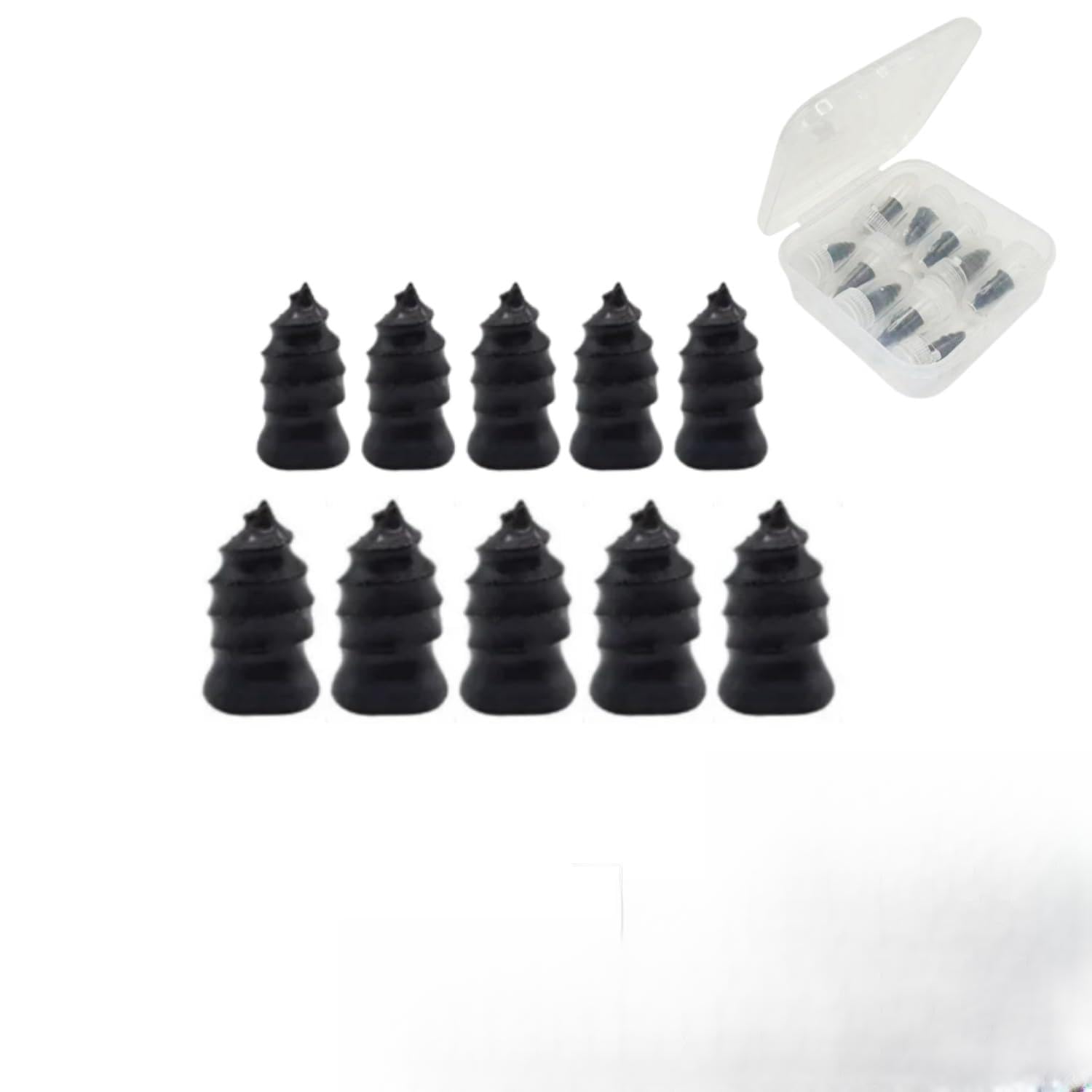 

Nakk One Tire Repair Rubber Nail [For Emergencies] Puncture Repair Kit for Cars, Heat-resistant, 5 large pieces, 5