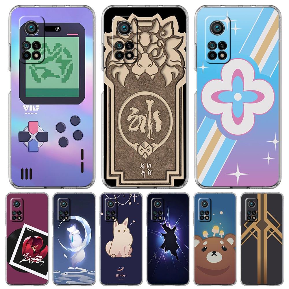Phone Case For Xiaomi Poco X6 X5 NFC X3 F6 F5 Pro F4 F3 M3 14 13T 12T 12 13 Lite 11 Mi 5G Cover Honkai Star Rail Game Same Style