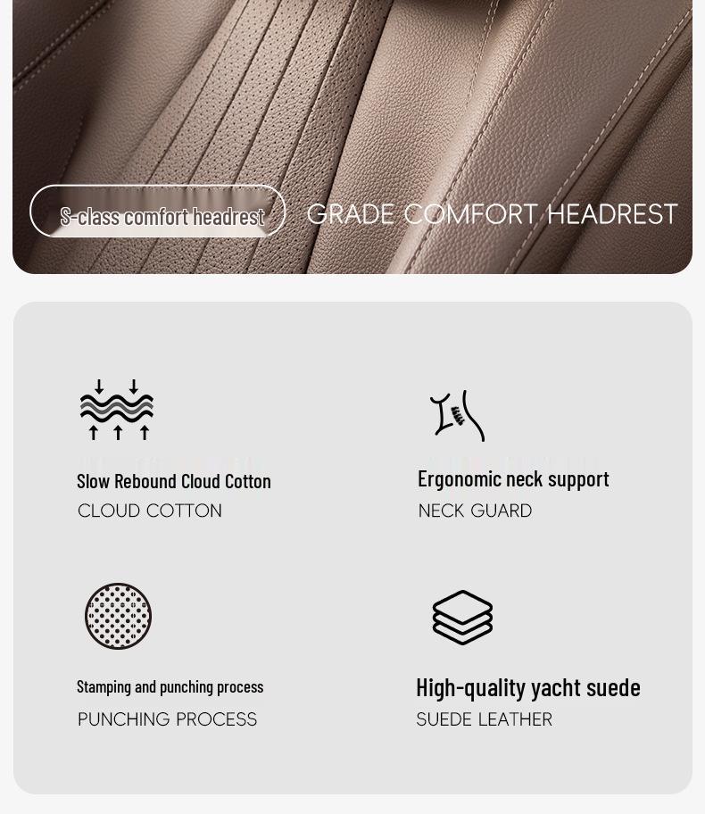 Porsche Kopfstützen- und Lendenwirbelstützkissen für Macan, Cayenne, Panamera, 718/911