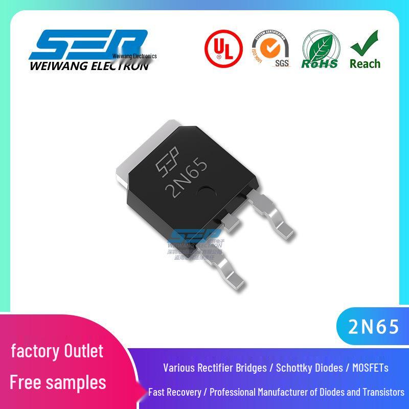 SEP 2N65 N-channel MOSFET, 650V/2A, TO-252 Package