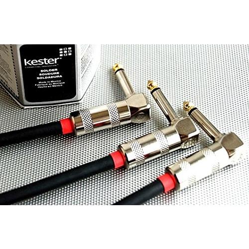 Belden 8412 15cm patch cable with L-shaped plugs (1 cable)