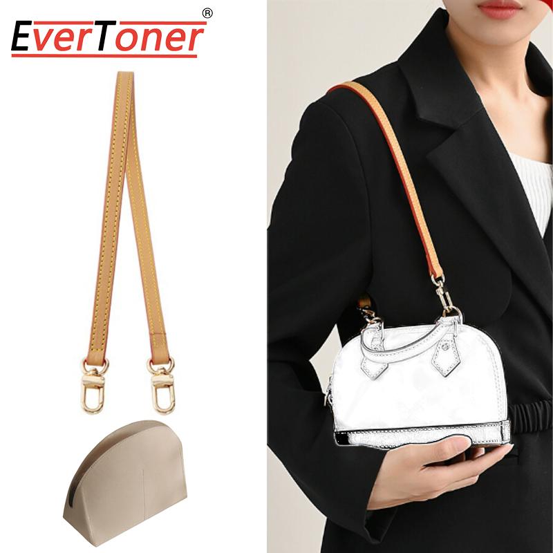 EverToner Leather Strap For L Alma Nano Shell Bag Golden Buckle Replacement Bag Belt Accessories Armpit transform Accessories