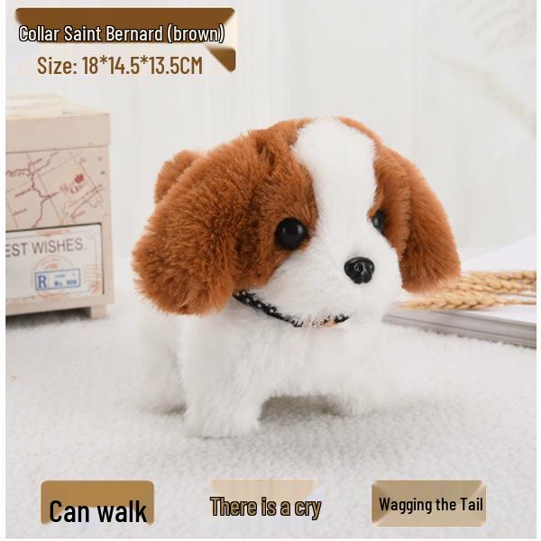 2025 Educational Plush Dog Toy: Walks & Barks for Children