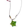 Spring & Summer Dopamine Fruit Slice Resin Drop Necklace – Women's Vacation Style Sweater Chain