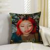 Singer BBeabadoobee Office Cushion Pillowcase Car Cushion CoverXCM Lumbar Pillowcase Sofa Pillowcover