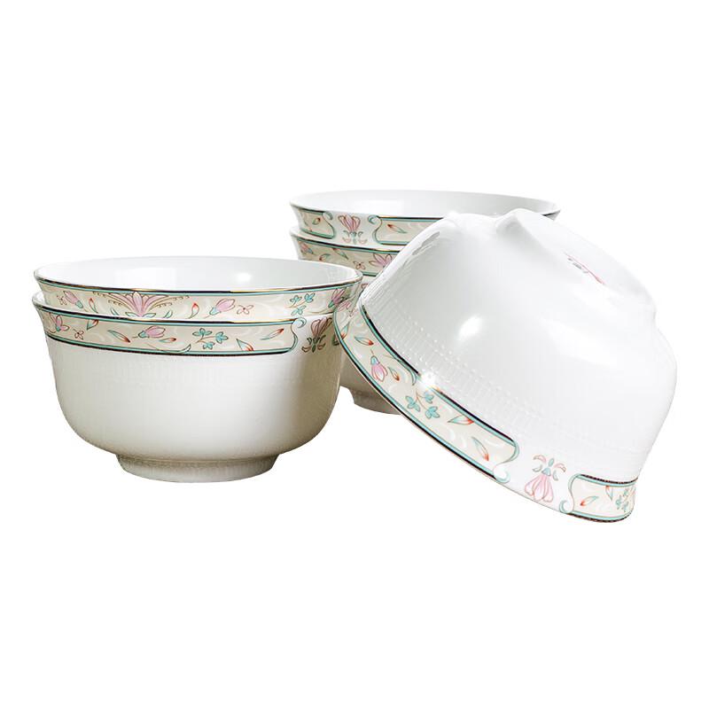 Tanghui 30-Piece Chinese Ceramic Dinnerware Set