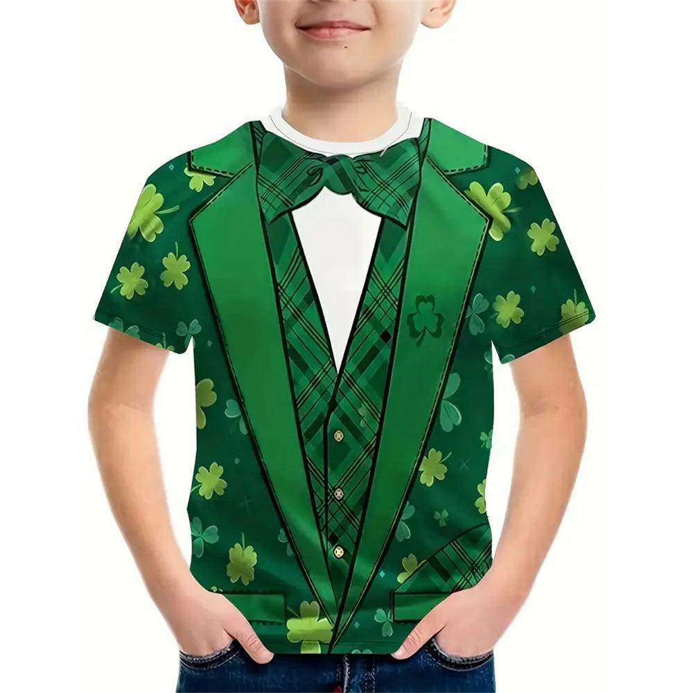 Uniformní Cosplay 3D potisk Tričko Dětské Chlapecké Oblečení Tričko Krátký Rukáv Dětské Oblečení Módní Tričko Pro Chlapce Top Tričko