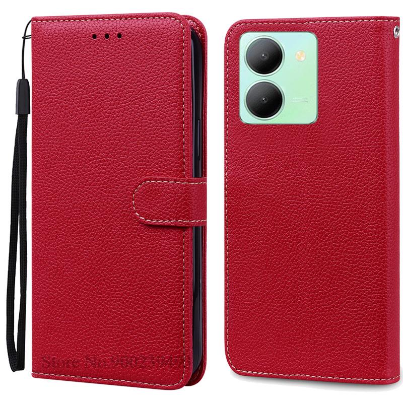 Y36 Hülle Für Vivo Y36 Hülle Weiche Silikon Rückseite Handyhülle Für Vivo Y36 5G Hülle Leder Klapp Brieftasche Hülle für VIVOY36 Y 36