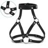 Women's Sexy Leather Body Harness –  Bondage Lingerie with Chest Straps & Gothic Fetish Appeal