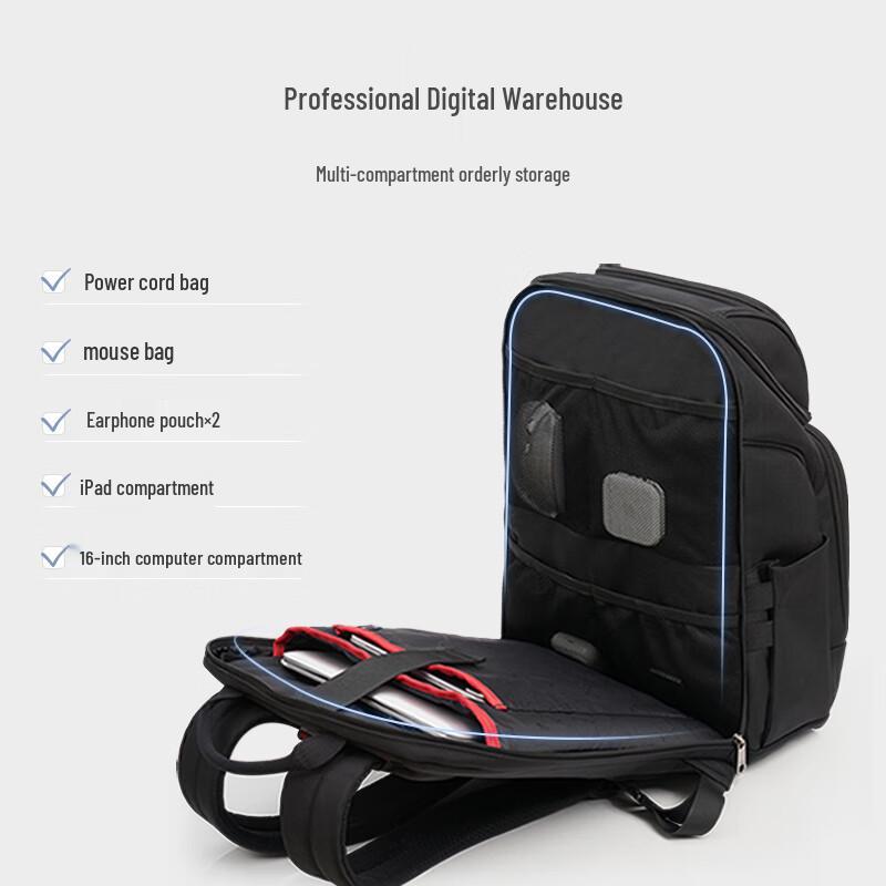 Aiwashi 16-inch Laptop Business Backpack