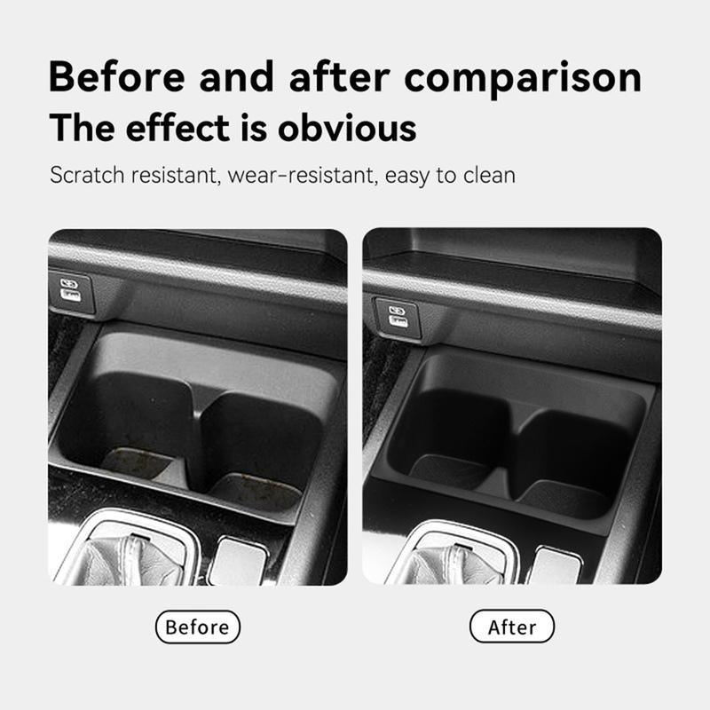 For Honda WR-V WRV -2025 JP Version Water Cup Holder Drinks Storage Center Console Drawer Waterproof Tidying Organizer Case