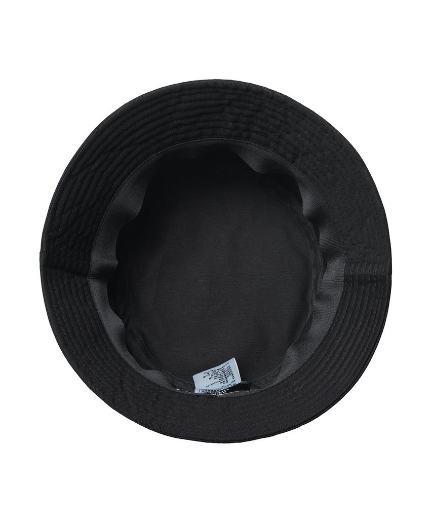 MUSINSA STANDARD Oversized Cotton Bucket Hat [Black]