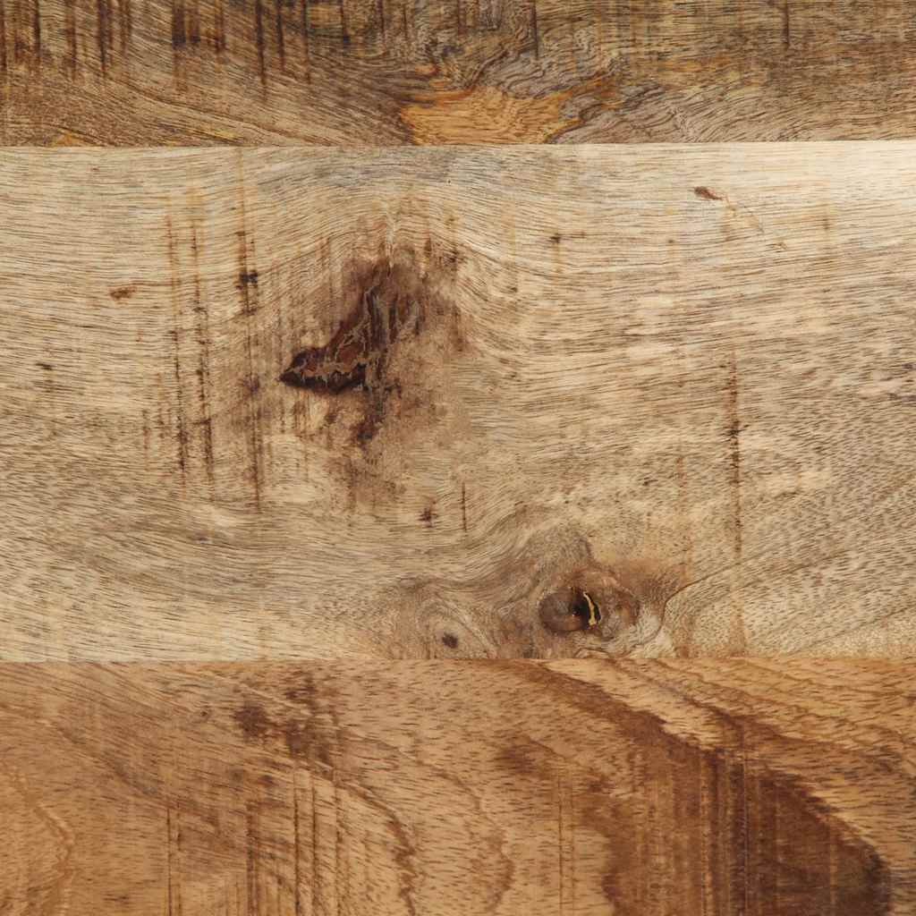 Bench 60x35x45 cm Rough Solid Mango Wood