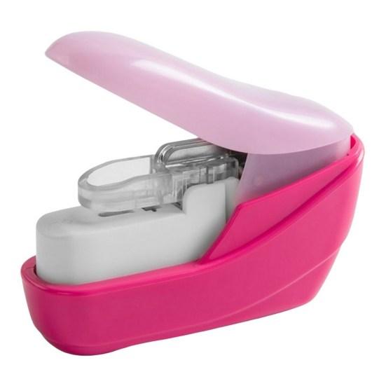No Nails Stapler Ergonomic Labor-saving No Damage Binding Multi-use Paper Stapling Plastic Stapling Machine Student Book Stapler Office Supplies